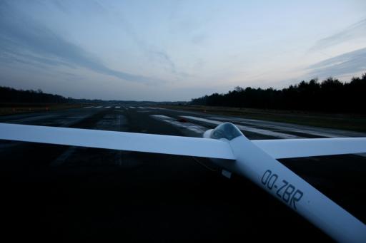 110  Nieuwe liermotor test op de beton