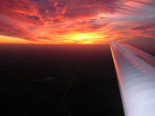 33  Sunsetflight met de Falke