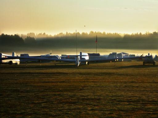 56  Ochtendnevel boven het Litouwse landschap