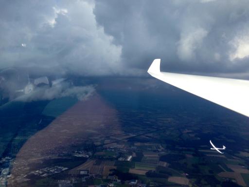 16  Running next to the squall lines